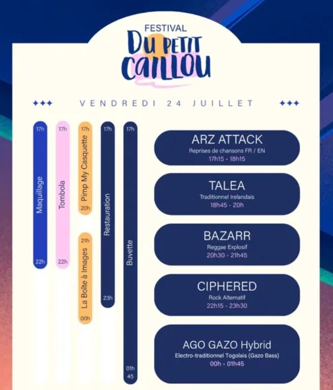 Affiche de Ciphered (Rock Alternatif) en concert à L'ïle-d'Artz (29)