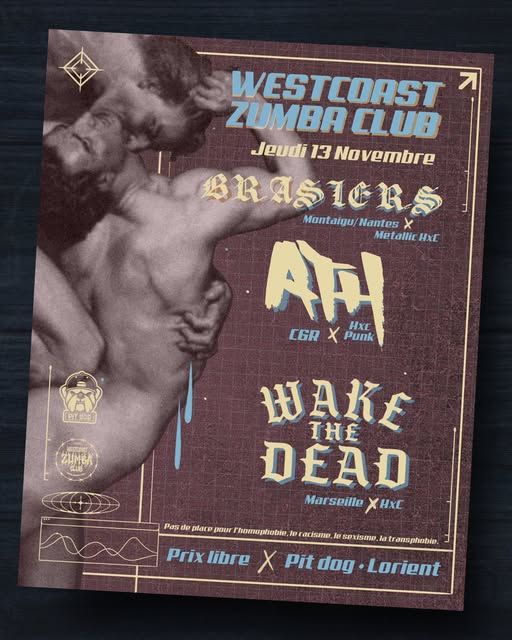 Affiche de Soirée HxC à Lorient (56)