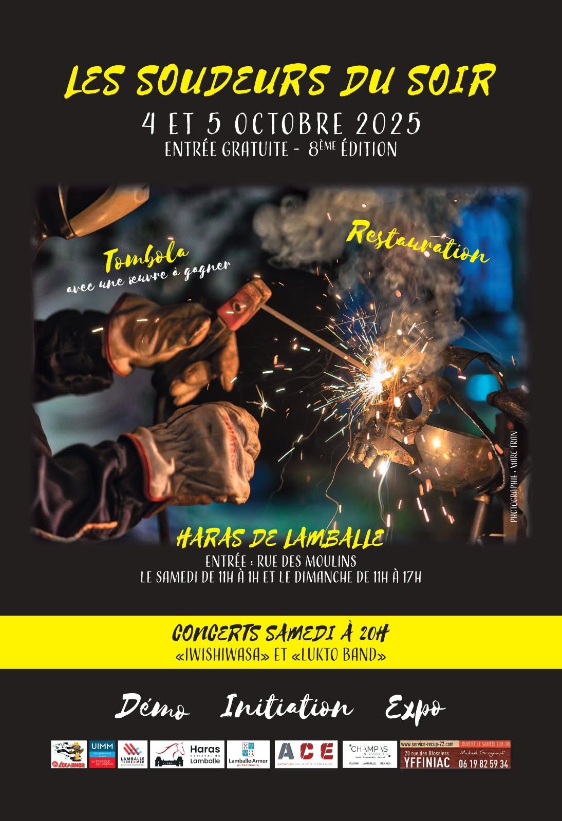 Affiche de Festival des Soudeurs avec LuKTo Band et Iwishiwasa - Lamballe (22)