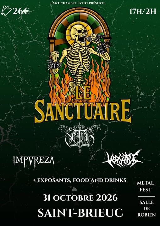 Affiche de Festival Le Sanctuaire #2 à Saint Brieuc (22)