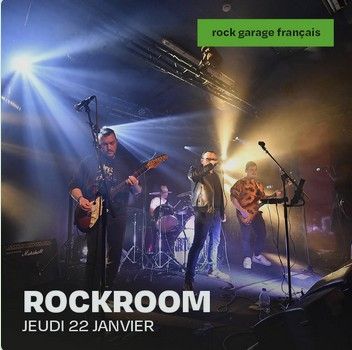 Affiche de RockRoom (Rock Garage) en concert à La Martyre / Landerneau(29)