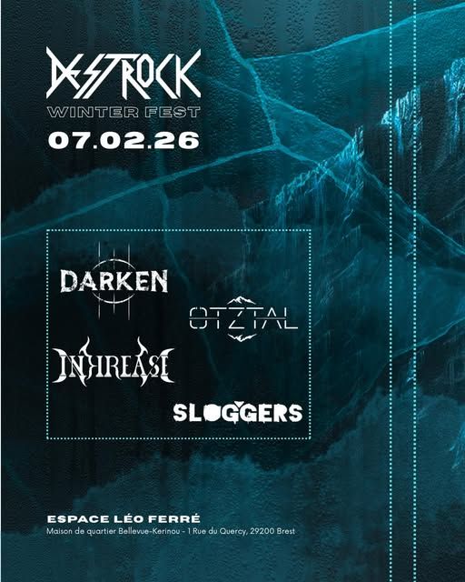 Affiche de Destrock Winter Fest à Brest (29)