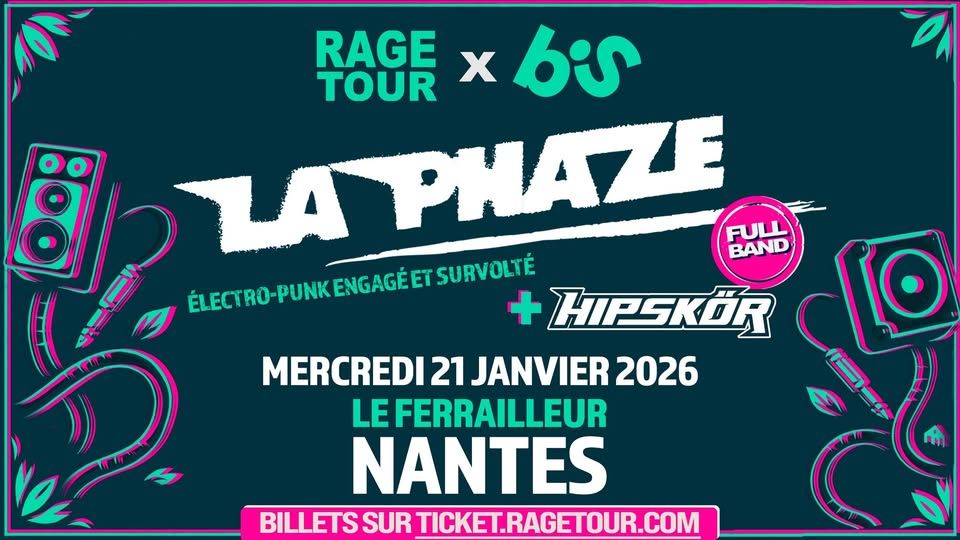 Affiche de La Phaze - Hipskör en concert à Nantes (44)