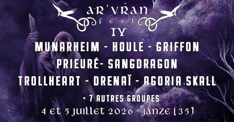 Affiche de Ar' Vran Fest à Janzé (35)