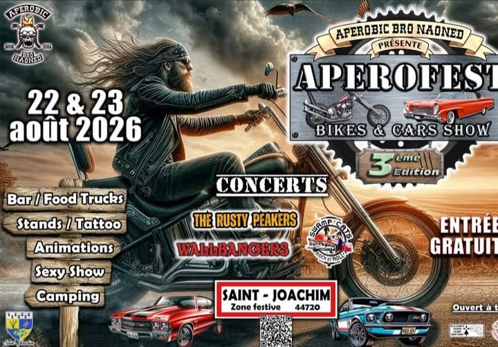 Affiche de The Rusty Peakers / Wallbangers / Swamp Cats en concert à Saint-Joachim (44)