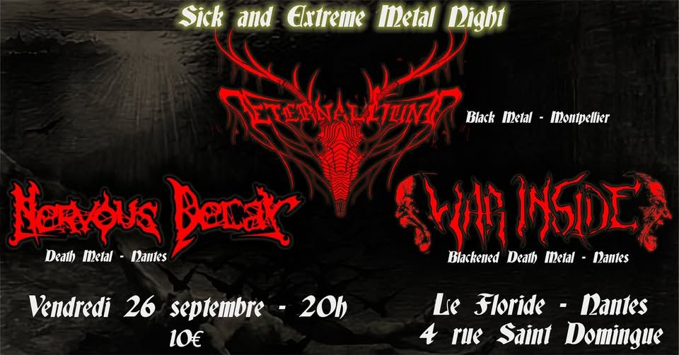 Affiche de Sick And Extreme Metal Night