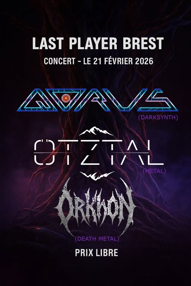Affiche de Concert de Qorus, Ötztal et Orkhon à Brest (29)