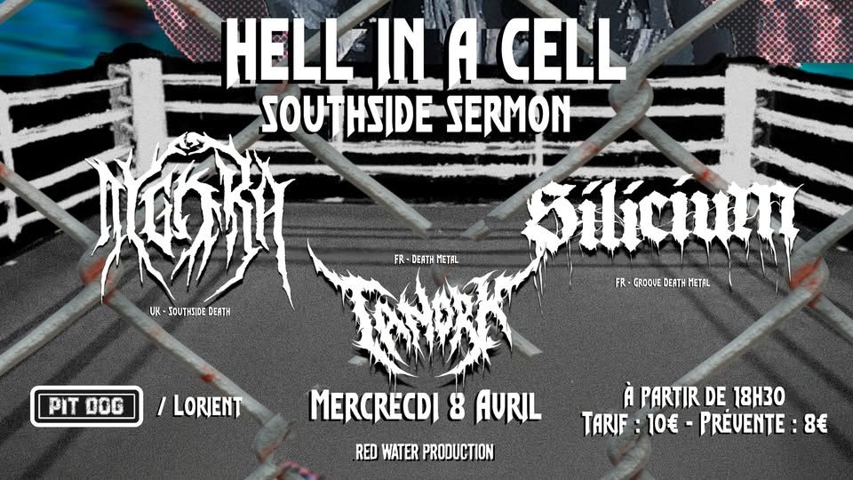 Affiche de Dygora (UK) / Silicium (Bordeaux) / Tanork (Rennes) en concert à Lorient (56)