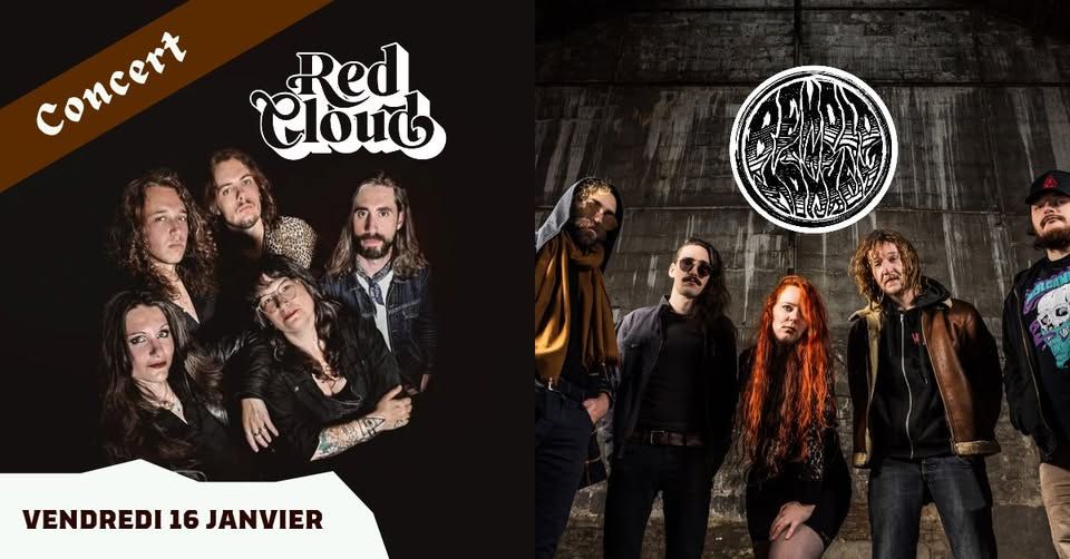 Affiche de Behold The Moneys et Red Cloud à Le Bignon (44)