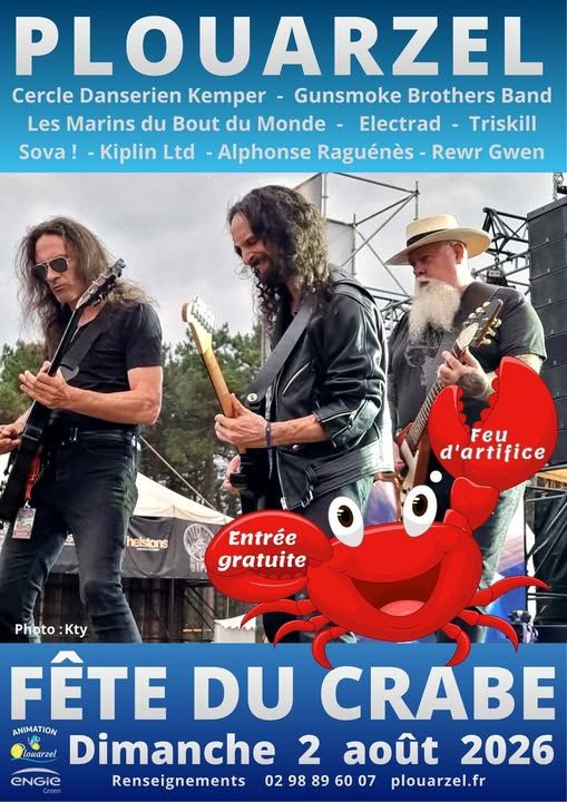 Affiche de Gunsmoke Brothers Band / Triskill en concert à Plouarzel (29)