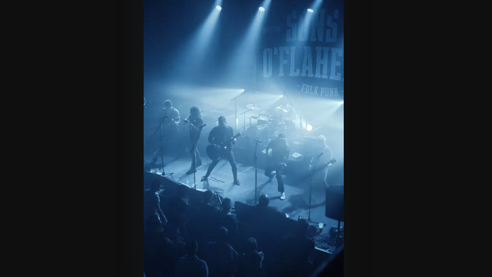 Image pour l'article Sons Of O'Flaherty : clip de "Somewhere in the middle" avec des images de la tournée 2025