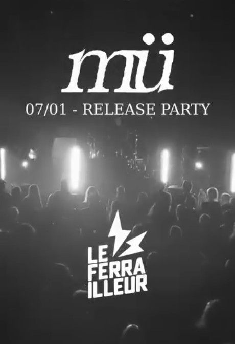 Affiche de MÜ (Post Prog/Post Metal) / Hamsaari (Post Prog/Prog Rock) en concert à Nantes (44)