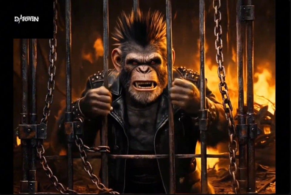 Image pour l'article Darwin : vidéo du nouveau single "Ouvrez la cage"