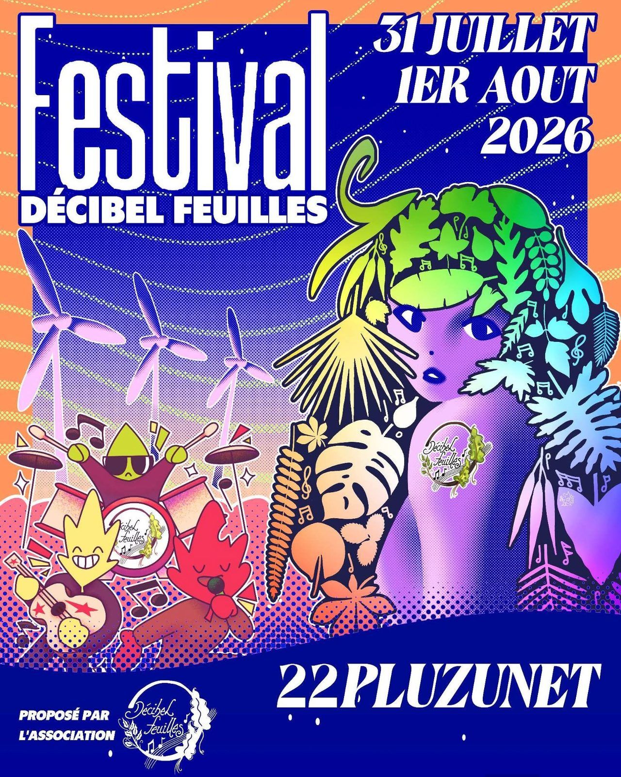 Affiche de Red Rowen And The Madchester en concert à Pluzunet(22)