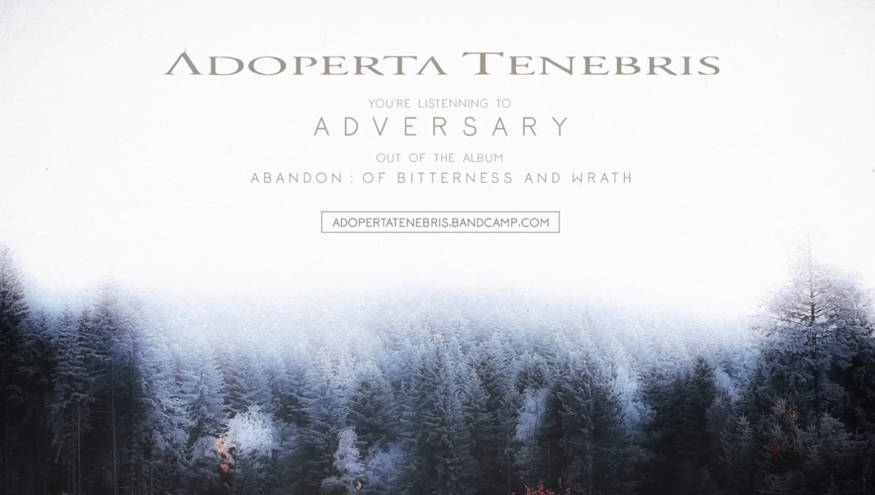 Image pour l'article Adoperta Tenebris (Black Metal)  : morceau extrait du futur album
