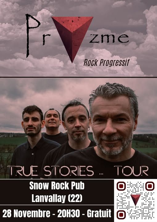 Affiche de Prysme (rock progressif) live à Lanvallay (22)