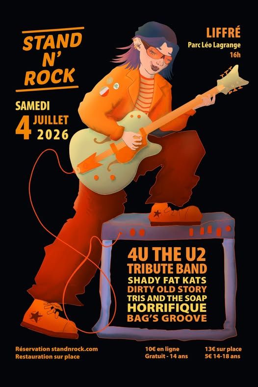 Affiche de Stand N' Rock Festival à Liffré (35)