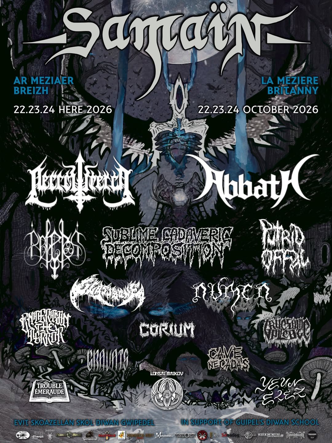 Affiche du Samain Fest