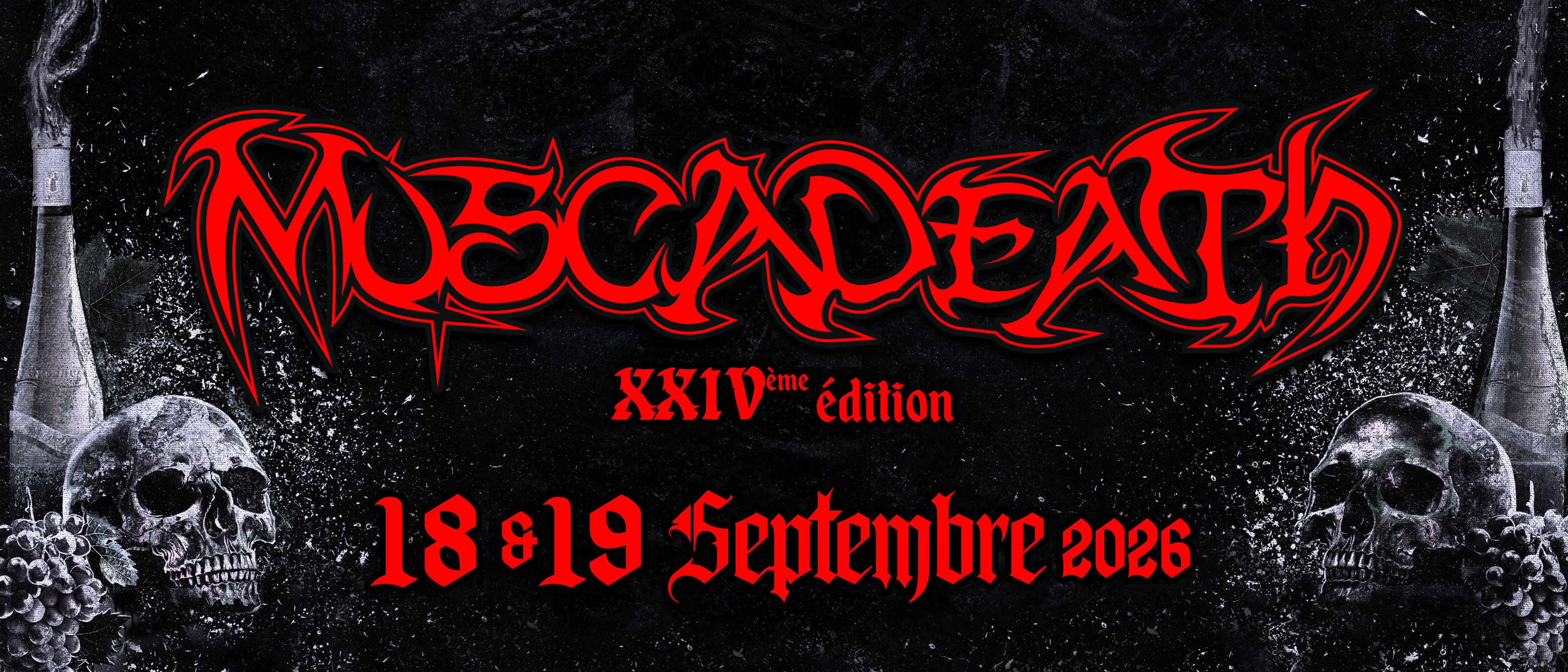 Affiche de Festival Muscadeath à Vallet (44)