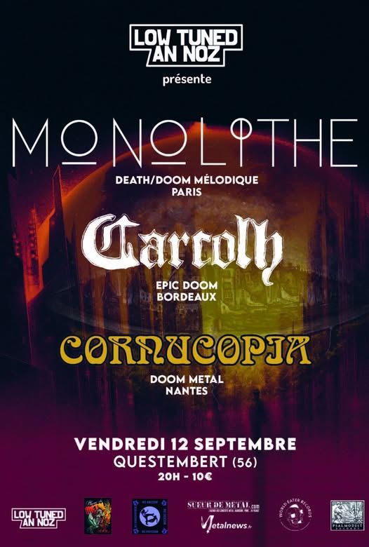 Affiche de Soirée Doom à Questembert (56)