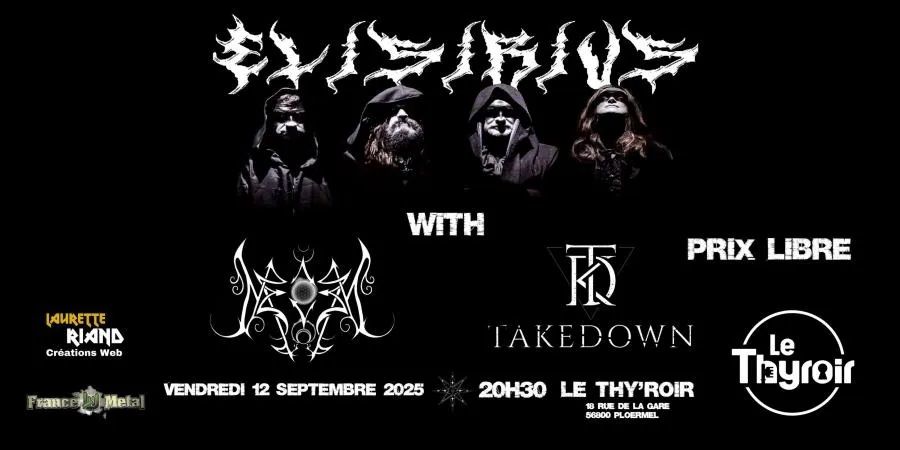 Affiche de Soirée Black Metal au Thy'roir
