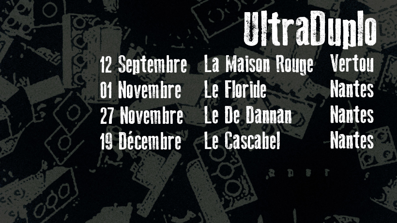 Affiche de UltraDuplo en concert à Nantes (44)