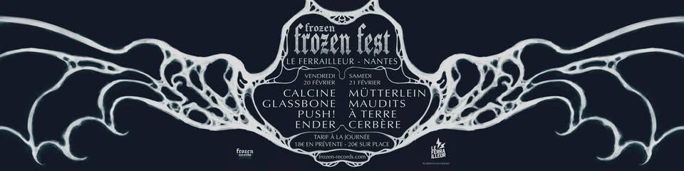 Affiche de Frozen Fest - 8 groupes sur 2 jours à Nantes (44)