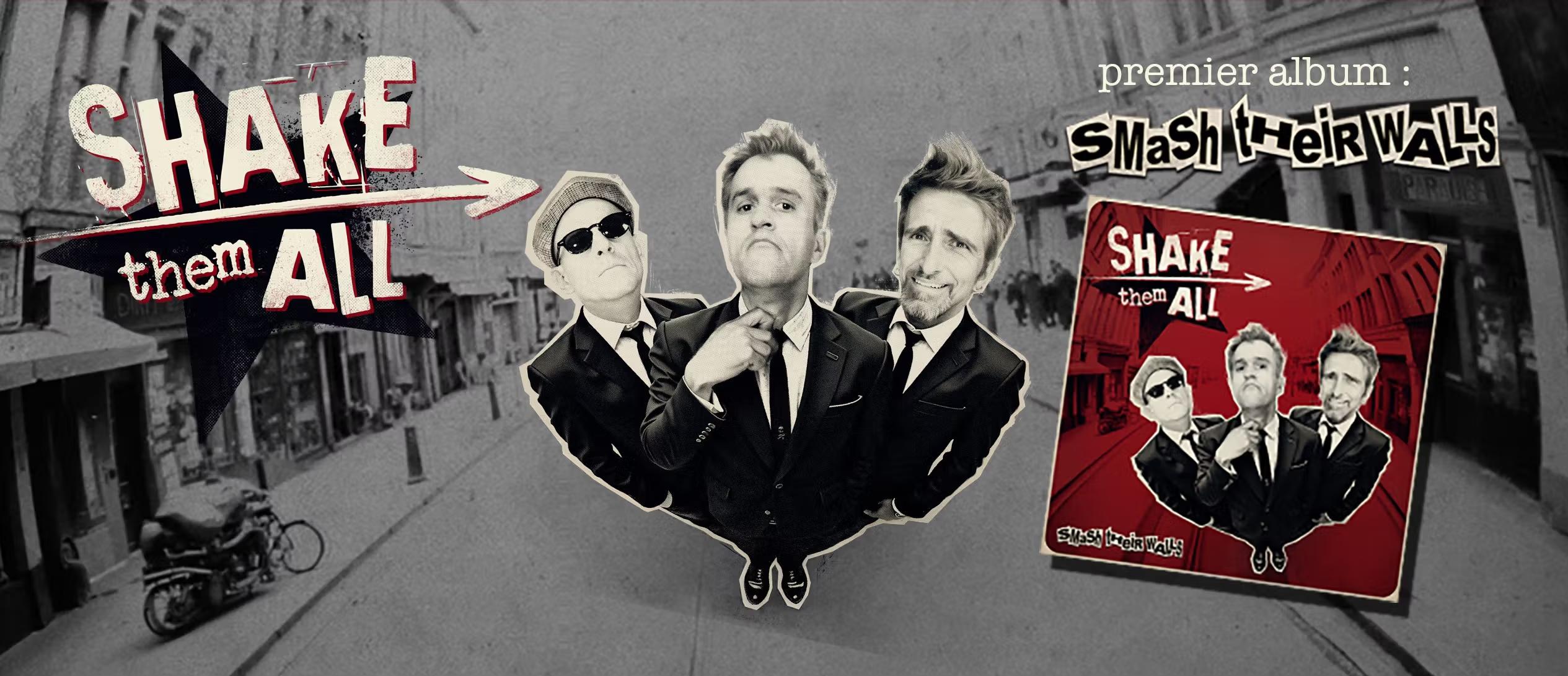 Affiche de Shake Them All (Punk Rock / Ska) en concert à Rennes (35)