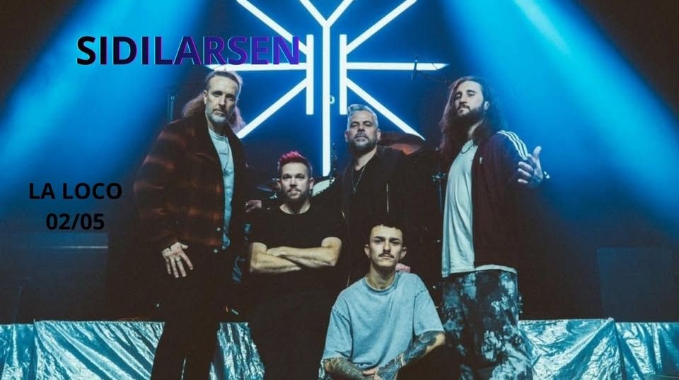 Affiche de Sidilarsen et The Blue Butter Pot en concert à Quimperlé (29)