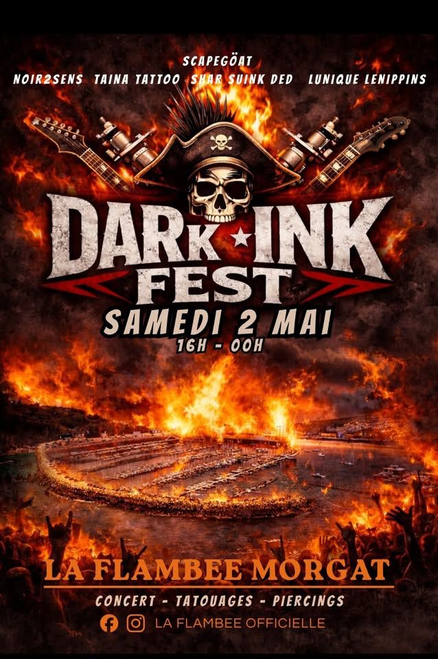 Affiche de Scapegöat (Heavy Rock/Rock n' Roll) en concert a Crozon (29)