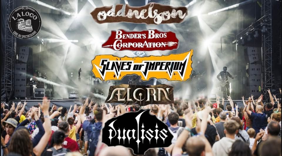Affiche de Festival Metal Express (avec 4 groupes) à Qimperlé (29)