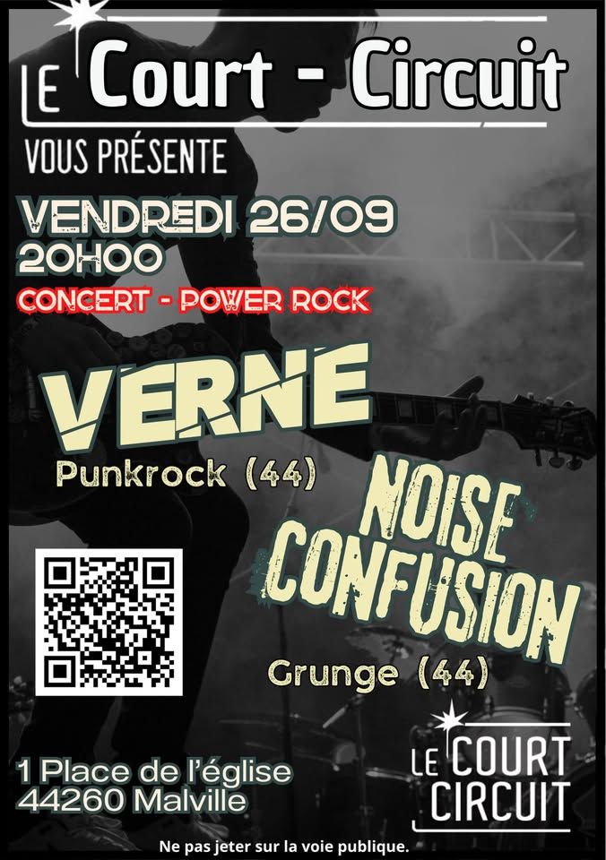 Affiche de Verne et Noise Confusion à Maleville (44)