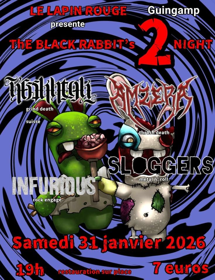 Affiche de Soirée Grind/Death/Thrash/Punk à Guingamp (22)