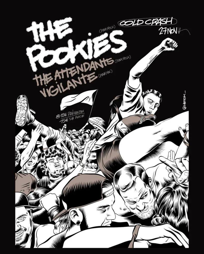 Affiche de Concert Punk Rock / Hardcore à Nantes (44)