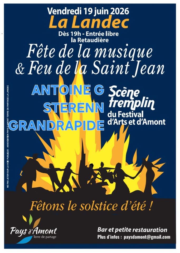 Affiche de Grandrapide (Heavy Rock / Stoner) en concert à La Landais (22)
