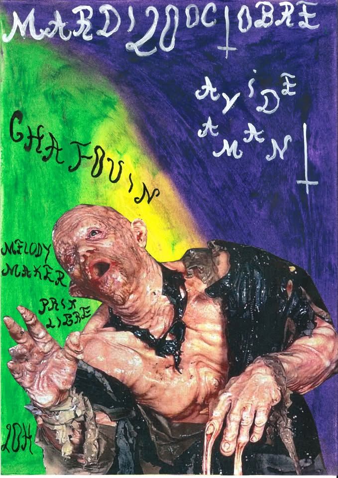 Affiche de Chafouin / Avide Amant en concert à Rennes (35)