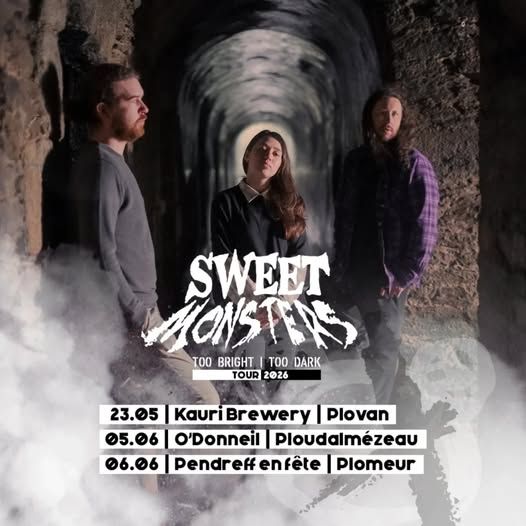 Affiche de Sweet Monsters (Rock Alternatif) en concert à Plomeur (29)