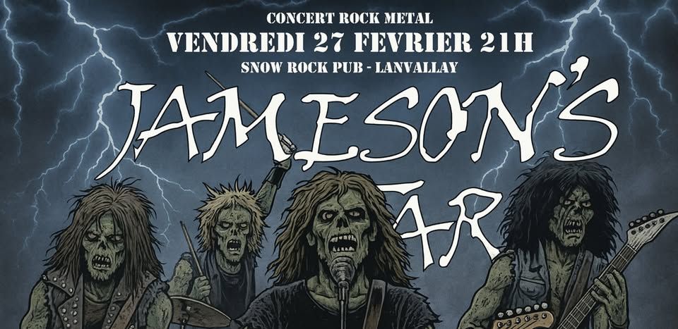 Affiche de Jameson's Avatar (Thrash / Heavy Metal) en concert à Lanvallay (22)