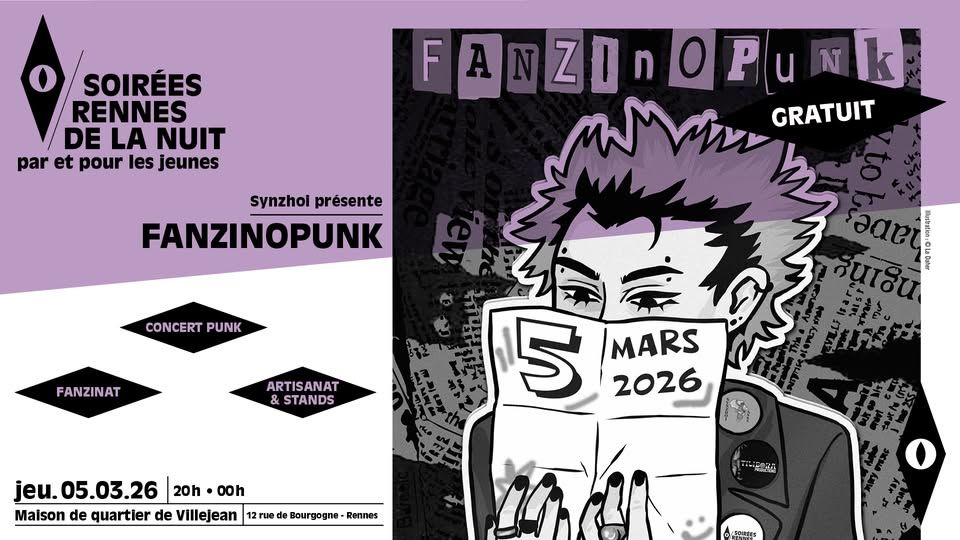 Affiche de It Wasn't Us (Punk / Grunge) en concert à Rennes (35)