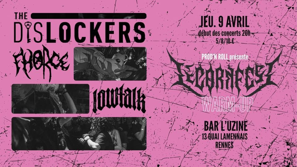 Affiche de Warm-up 2 du Licorn Fest à Rennes (35)