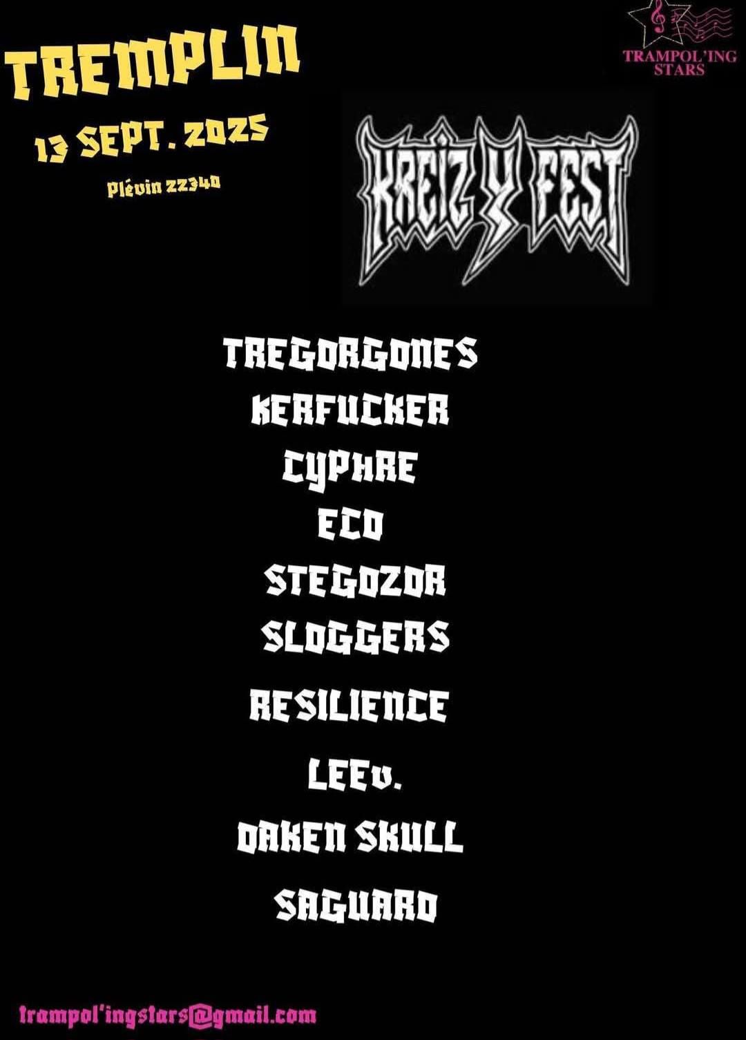 Affiche de Tremplin Kreiz y Fest