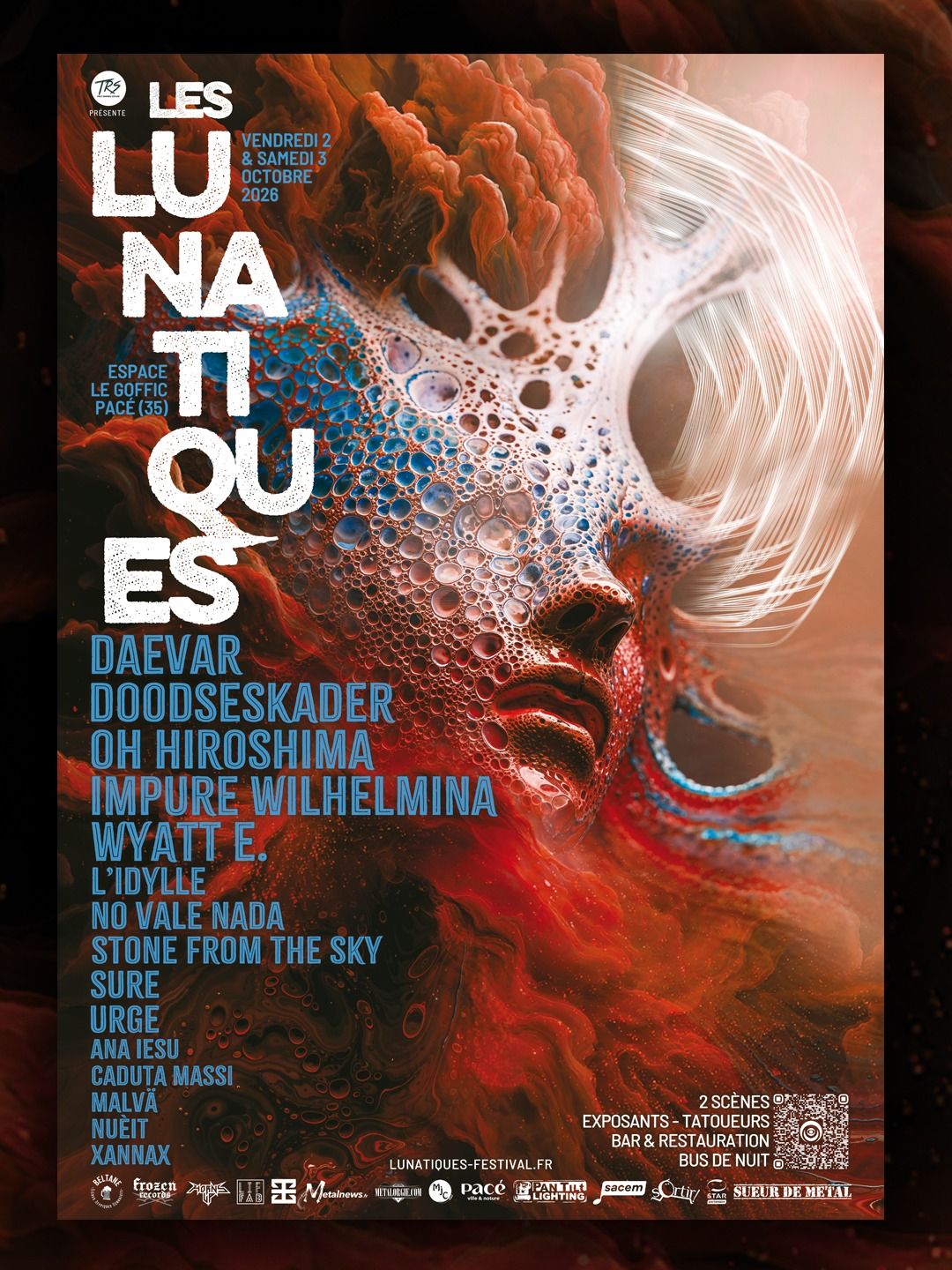 Affiche de Festival Les Lunatiques 2026 à Pacé (35)