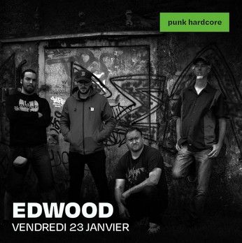 Affiche de Edwood (Hardcore) live à Landerneau (29)