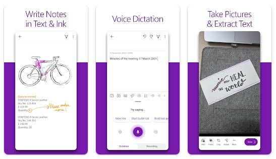 Mobile note taking workflow for a distributed team