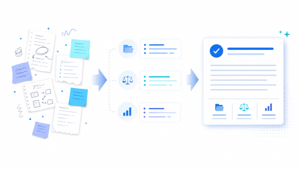 Estructura y checklist para crear conclusiones claras