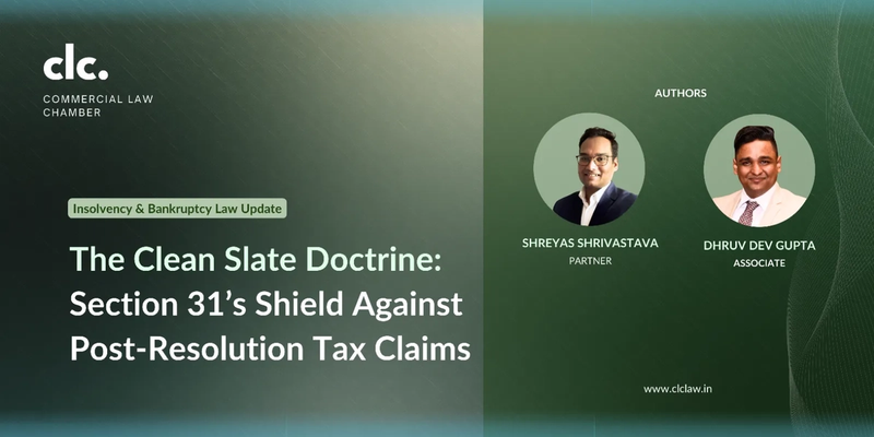 The Clean Slate Doctrine: Section 31’s Shield Against Post-Resolution Tax Claims