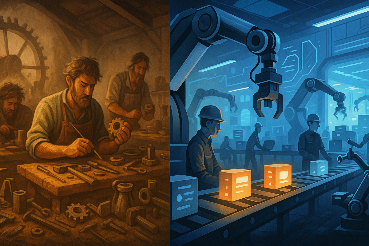 Machines Didn’t Start the Industrial Revolution — Factories Did