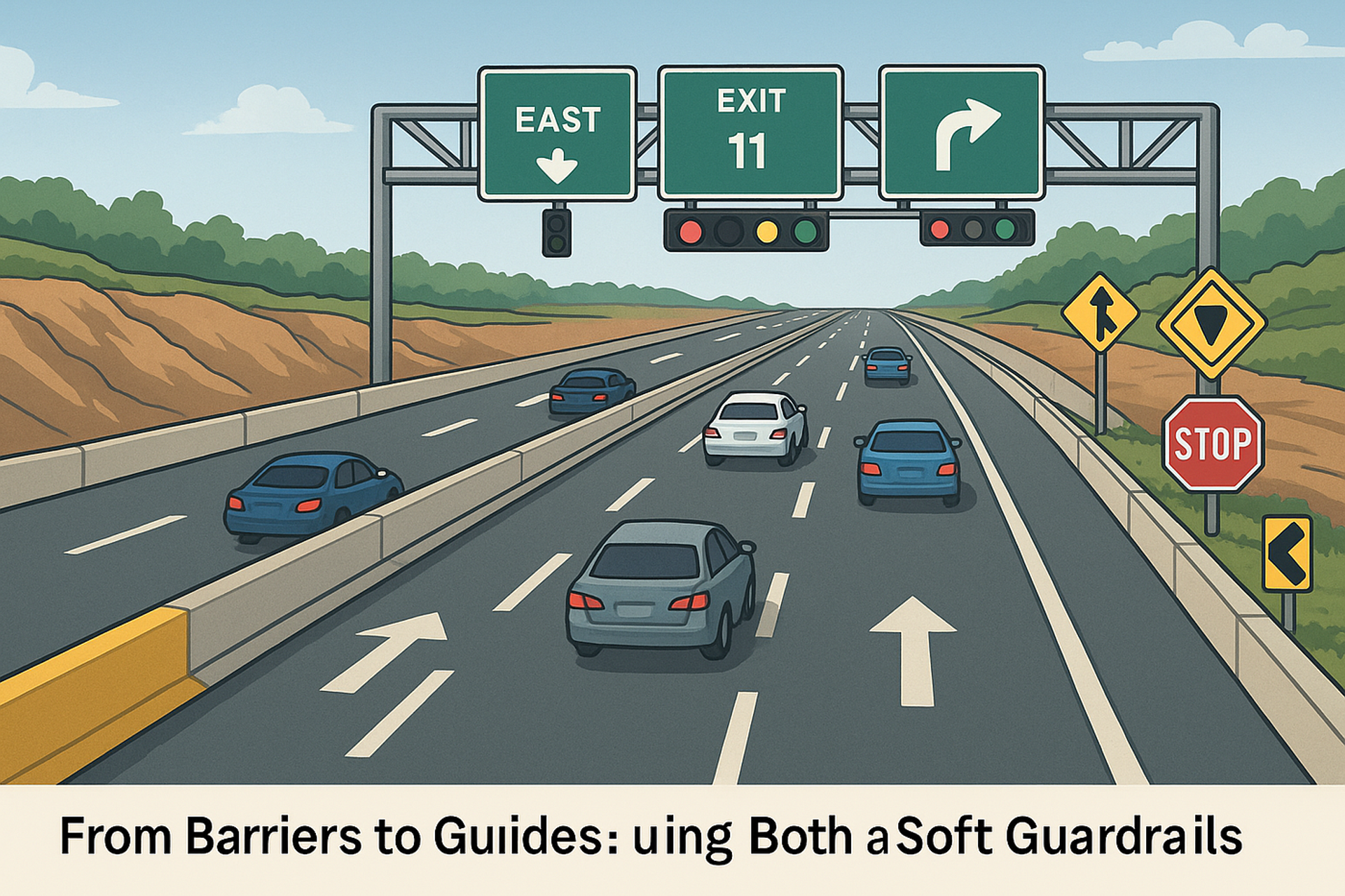 Tailoring with Confidence: Using Both Hard Barriers and Soft Guides