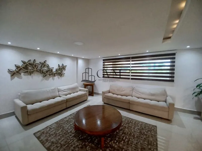 Interior do imóvel Apartamento com 3 quartos, Canto do Forte, Praia Grande