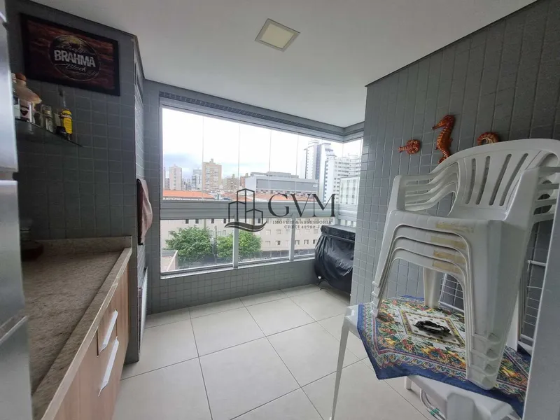 Interior do imóvel Apartamento com 2 quartos, Boqueirão, Praia Grande